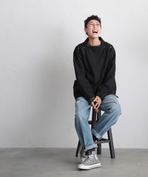 「soulberry」 長袖ブラウス 2 ブラック レディース_画像5