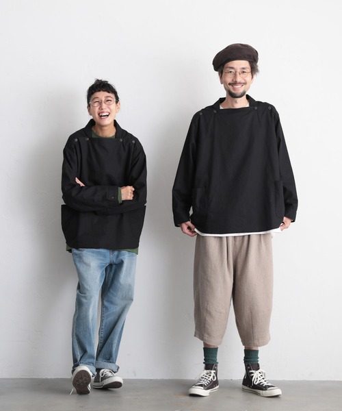 「soulberry」 長袖ブラウス 2 ブラック レディース_画像6