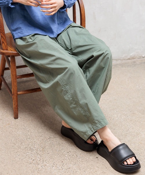 niko and…（ニコアンド） イージーパンツ FREE ブルー レディース