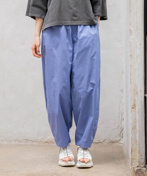 niko and…（ニコアンド） イージーパンツ FREE ブルー レディース