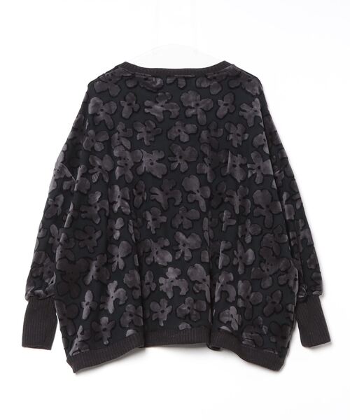 「bedsidedrama」 長袖ニット 1 ブラック レディース_画像2