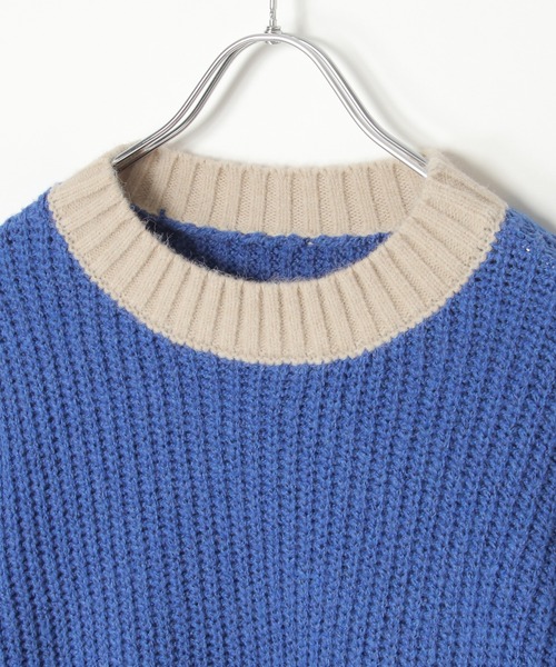 「notch.」 長袖ニット M ライトグレー レディース_画像8