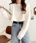 tシャツ 品のある透け感で、さりげない存在感を...の詳細画像5