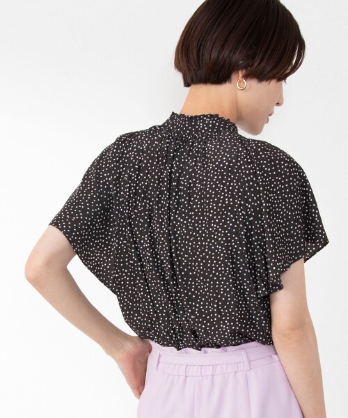 「NOLLEY'S Sophi」 半袖ブラウス 36 ベージュ レディース_画像9