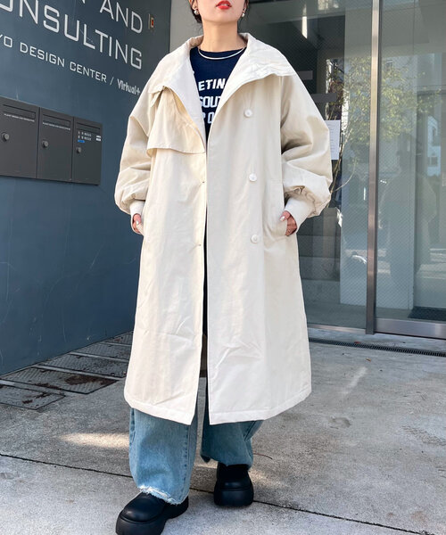 CIAOPANIC TYPY（チャオパニックティピー） コート ONE SIZE ベージュ