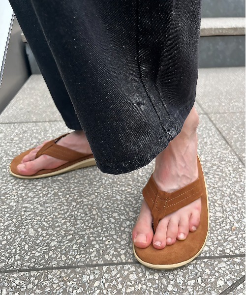 「ISLAND SLIPPER」 サンダル 10 ブラック メンズ_画像6