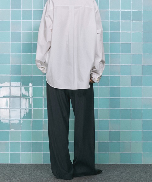 MAISON SPECIAL（メゾンスペシャル） スラックス 「UNISEX」Omega Rib