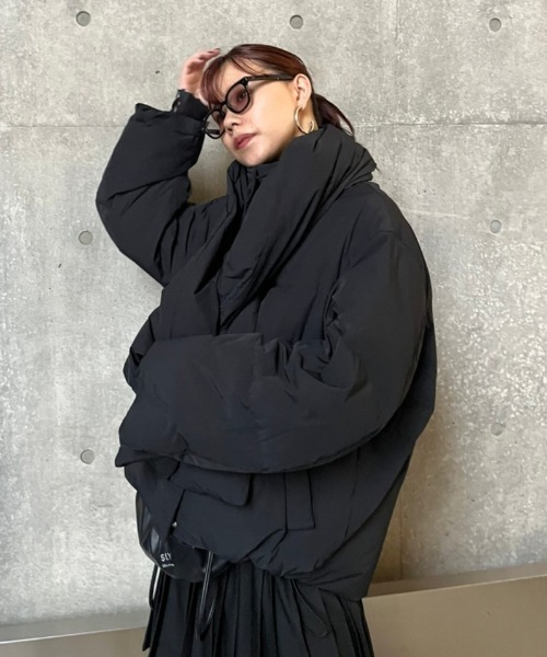 rienda（リエンダ） ダウンジャケット FREE ブラック レディース