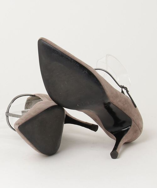 「GINZA Kanematsu」 パンプス 25cm ブラウン レディース_画像3