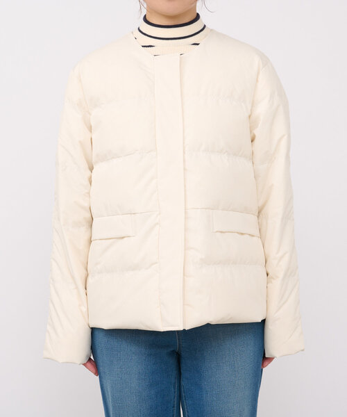 「un dix cors」 ダウンジャケット FREE カーキ レディース_画像2