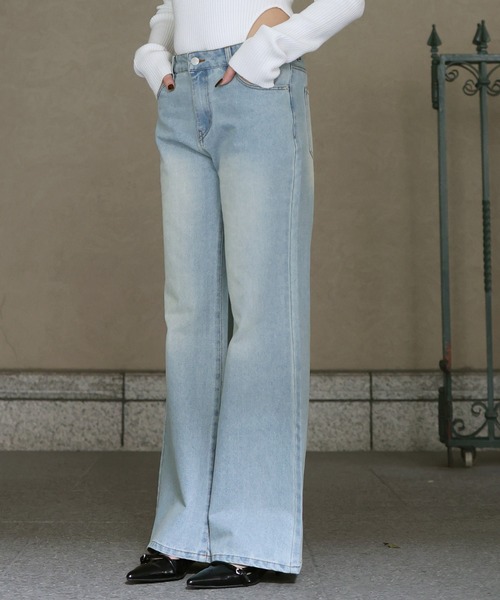 「Mili affinity」 デニムパンツ M size ブラック レディース_画像7