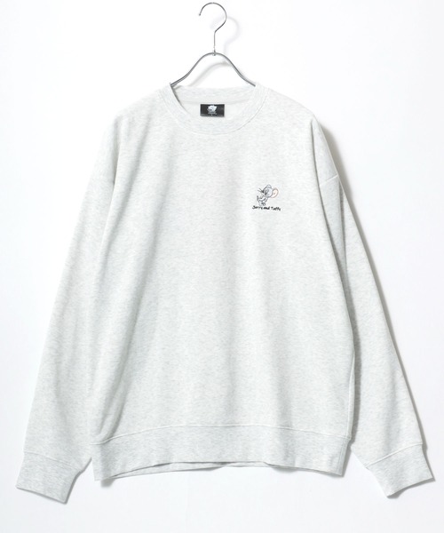 「TOM&JERRY」 長袖カットソー L スミクロ レディース_画像9