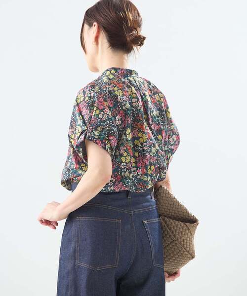 ジャーナルスタンダード　レサージュ　タックスリーブシシャツ　美品 journal standard L'essage（ジャーナルスタンダード レサージュ