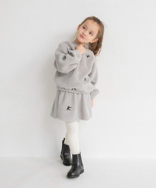 「branshes」 「KIDS」スカート 140 グレー キッズ_画像7