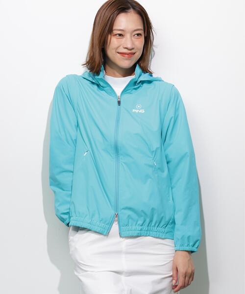 PING（ピン） ブルゾン アウター 「PING APPAREL」2WAY撥水フルジップ
