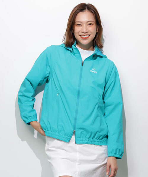 PING（ピン） ブルゾン アウター 「PING APPAREL」2WAY撥水フルジップ
