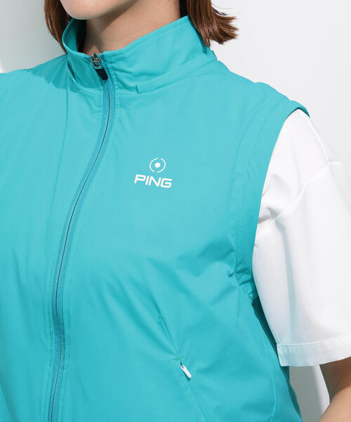 PING（ピン） ブルゾン アウター 「PING APPAREL」2WAY撥水フルジップ