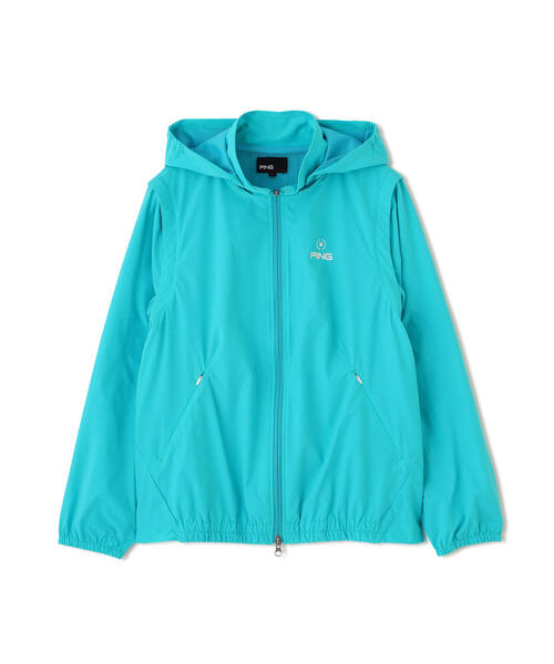 PING（ピン） ブルゾン アウター 「PING APPAREL」2WAY撥水フルジップ