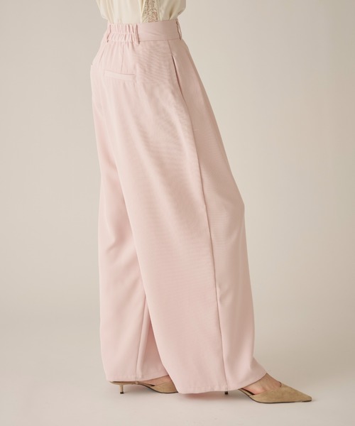 極美品 20SS エルメス スラックス パンツ トラウザー ピンク XL相当 AIC. ワイドパンツ スラックス パンツ ツータックカラートラウザー