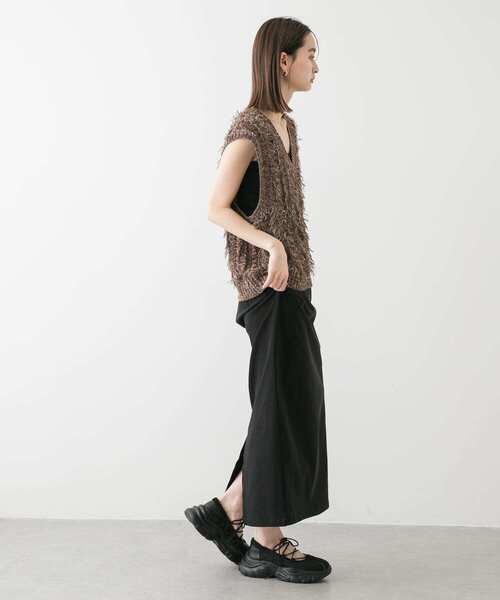 「SENSE OF PLACE by URBAN RESEARCH」 ニットベスト ONE ベージュ レディース_画像6