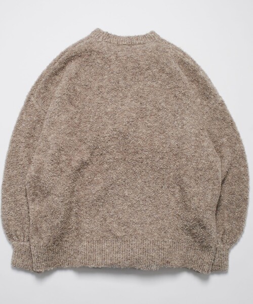 「FREAK'S STORE」 長袖ニット MEDIUM ベージュ メンズ_画像7