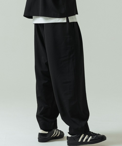 SLICK（スリック） ワイドパンツ スラックス メンズ レディース