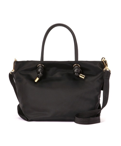 「VIOLAd'ORO」 2WAYバッグ F ブラック レディース