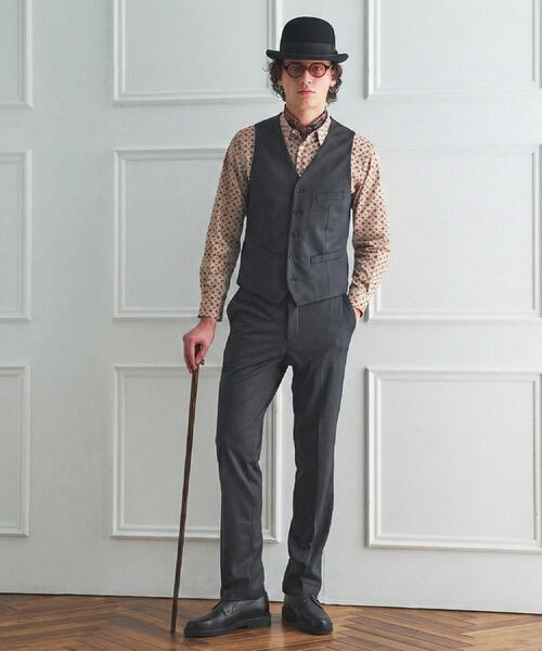 TAKEO KIKUCHI（タケオキクチ） スラックス 「BOWLER HAT LABEL