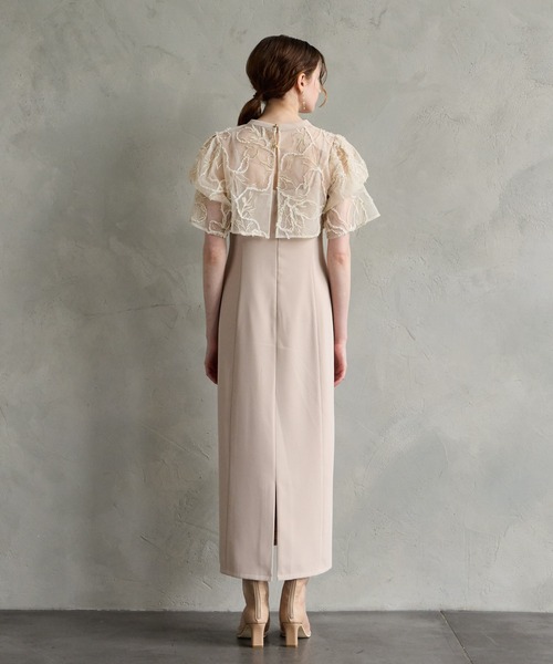 「AIMER」 キャミソールワンピース MEDIUM レッド系その他 レディースの画像