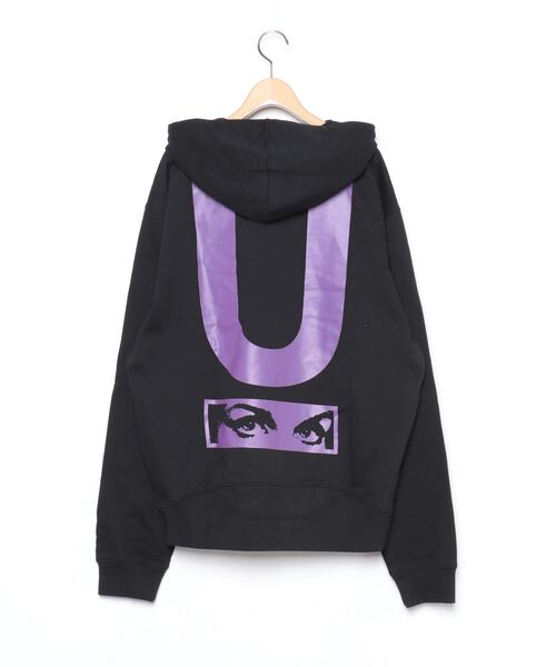 「UNDERCOVER」 ティーシャツパーカー MEDIUM 黒いこと メンズ