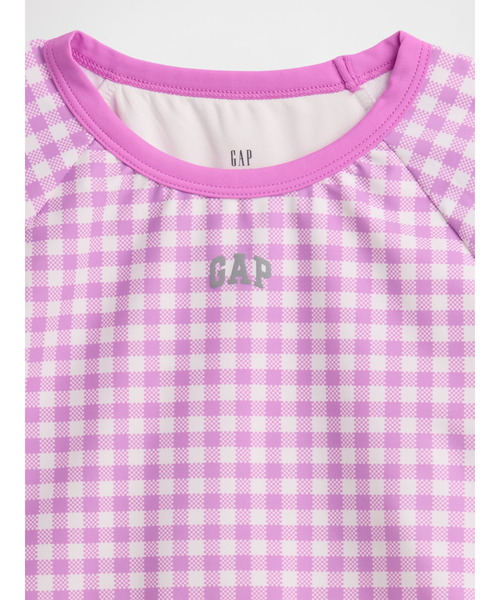 uvカット 水着 ラッシュガード 水着 2ピース (キッズ) キッズ 子供 女の子の画像