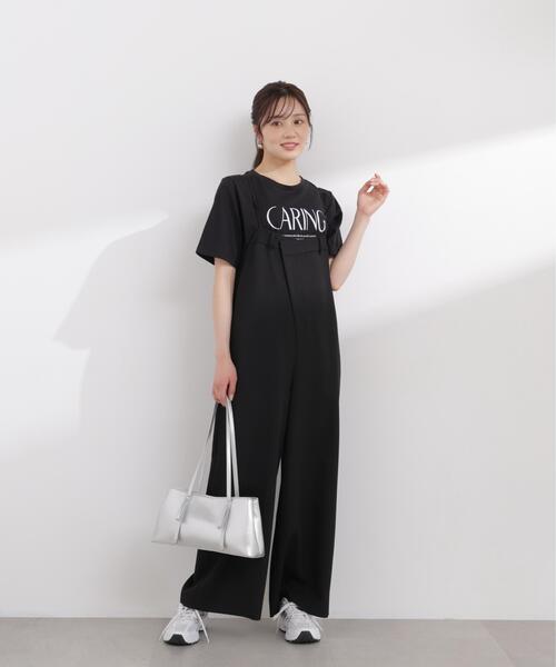 サロペット オーバーオール 「加藤栞さん着用」「ａ」バックタックサロペット / 1216149400 レディースの画像