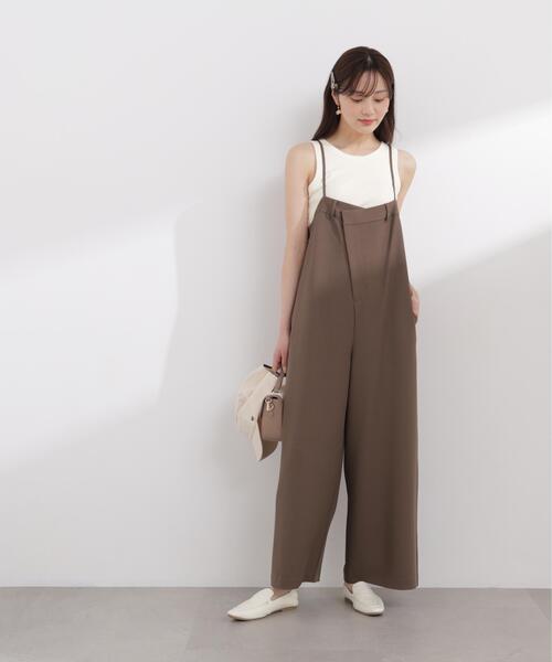 サロペット オーバーオール 「加藤栞さん着用」「ａ」バックタックサロペット / 1216149400 レディースの画像