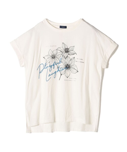 「SHIPS」 半袖カットソー ONE SIZE ホワイト レディース_画像7