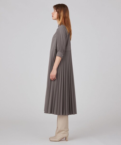 「BALLSEY」 7分袖ワンピース 36 グリーン レディースの画像