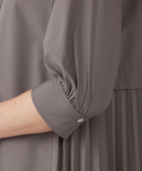「BALLSEY」 7分袖ワンピース 36 グリーン レディースの画像