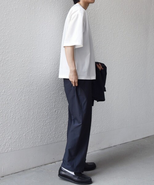 SHIPS any tシャツ any: SOLOTEX(R) バックピケ リラックス ポケット T
