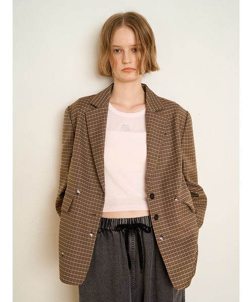 「FURFUR」 デニムパンツ F ブルー レディース_画像9
