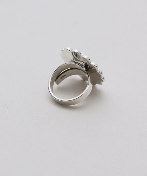 指輪 リング 「追加2」BASENOTES / ベースノート FLOWER RING レディースの画像