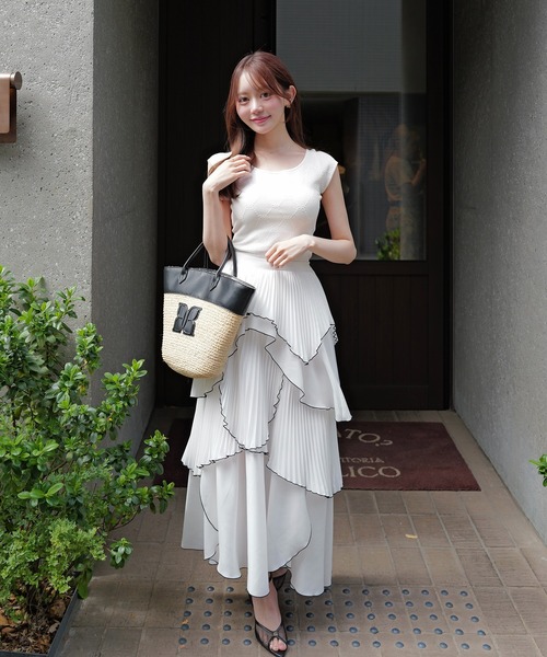 EIMY ISTOIRE（エイミーイストワール） ロング スカート PLEATED