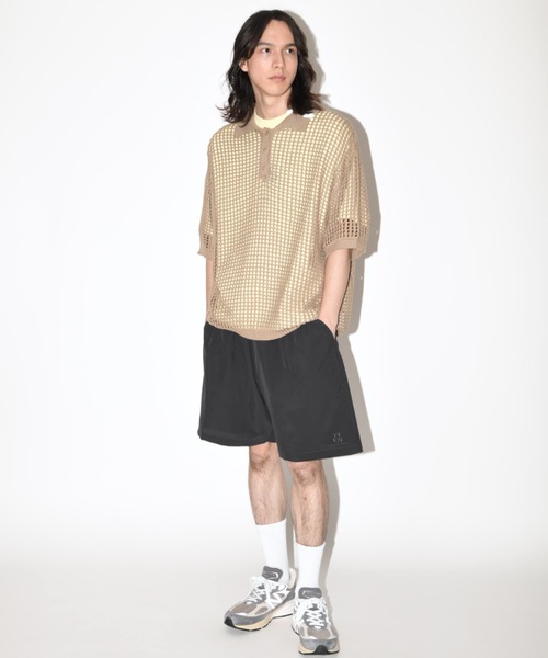 「SUPERTHANKS」 半袖ポロシャツ M グレー メンズ_画像5