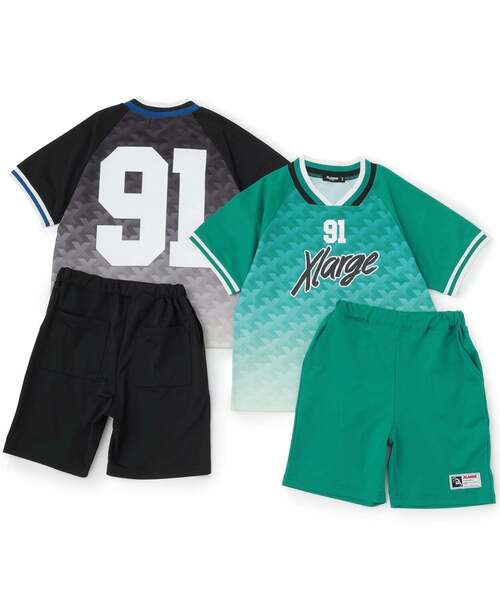 XLARGE KIDS（エクストララージ キッズ） セットアップ ユニフォーム風