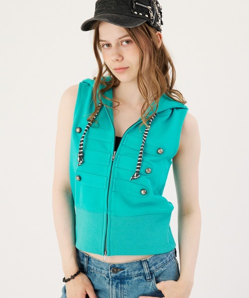 FTW ベスト ジレ NAPOLEON HOOD VEST レディース : ZOZOTOWN Yahoo!店