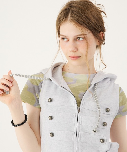 FTW ベスト ジレ 夏 NAPOLEON HOOD VEST レディース : ZOZOTOWN Yahoo