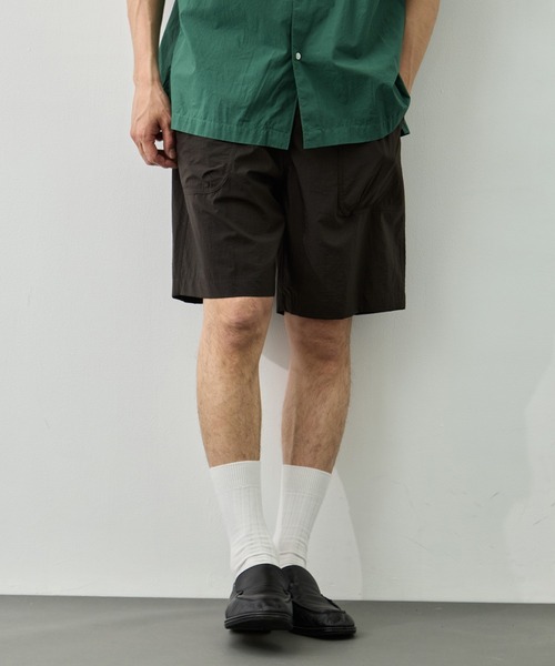 パンツ 「ATON/エイトン」SUPER LIGHT NYLON CLIMBING SHORTS メンズの画像