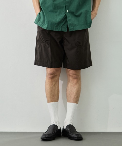 パンツ 「ATON/エイトン」SUPER LIGHT NYLON CLIMBING SHORTS メンズの画像