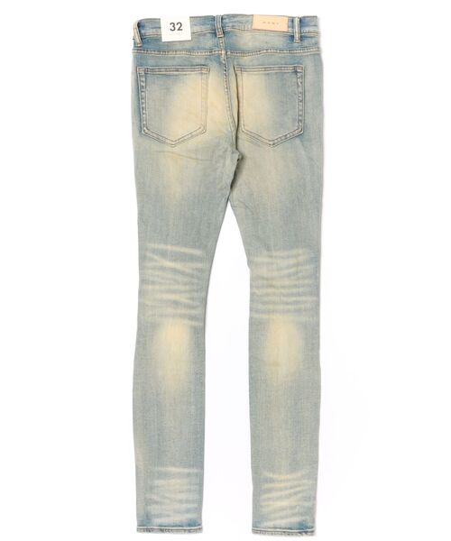 mnml（ミニマル） ジーンズ mnml/ミニマル/X201 RHINESTONE SKINNY