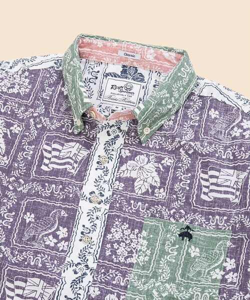 シャツ Brooks Brothers×Reyn Spooner　コットン／ポリエステル　プルオーバー　ファン　アロハシャツ メンズの画像