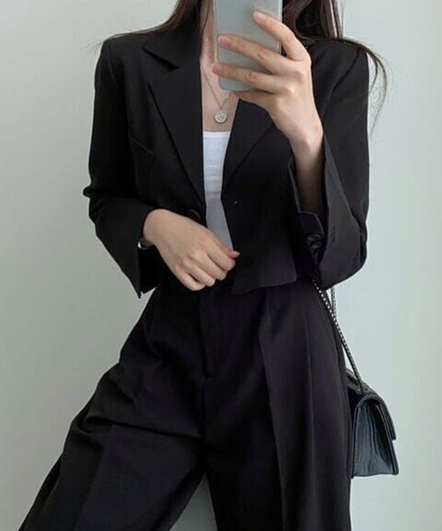 「DAY CLOSET」 セットアップ M ブラウン レディース_画像6