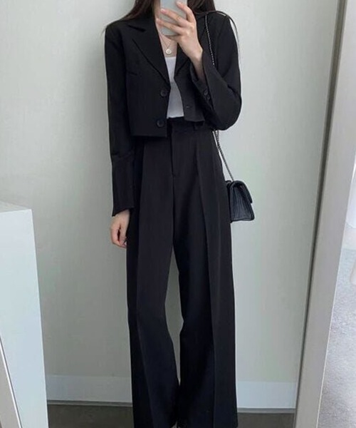 「DAY CLOSET」 セットアップ M ブラウン レディース_画像7